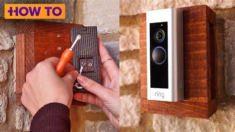 mount ring doorbell junction box|ring pro doorbell installation.